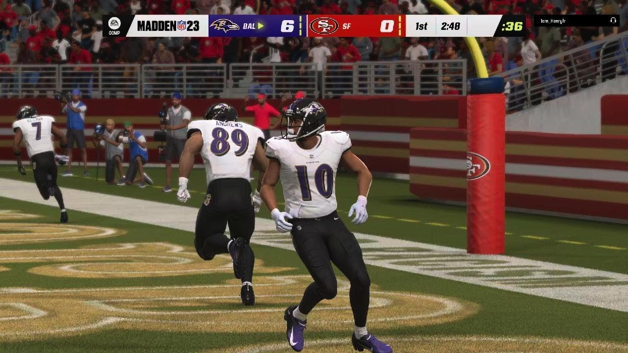 Madden NFL 23_All He Does is Run IForm Sweep & TE Streak Iam_HenryFR