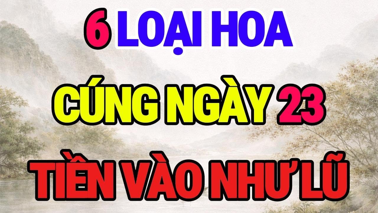 Đừng Đặt Hoa Lên Ban Thờ ngày 23 tháng chạp,cúng ông công ông táo, Nếu Chưa Biết 8 Điều Này!