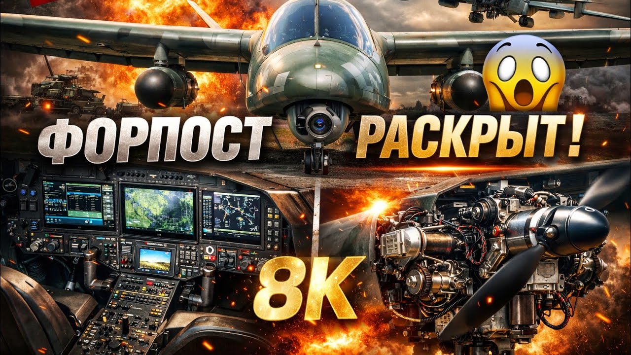 Форпост UAV раскрыт! 😱 Российский шпионский дрон в 8K 🔥 Реальная мощь и секреты