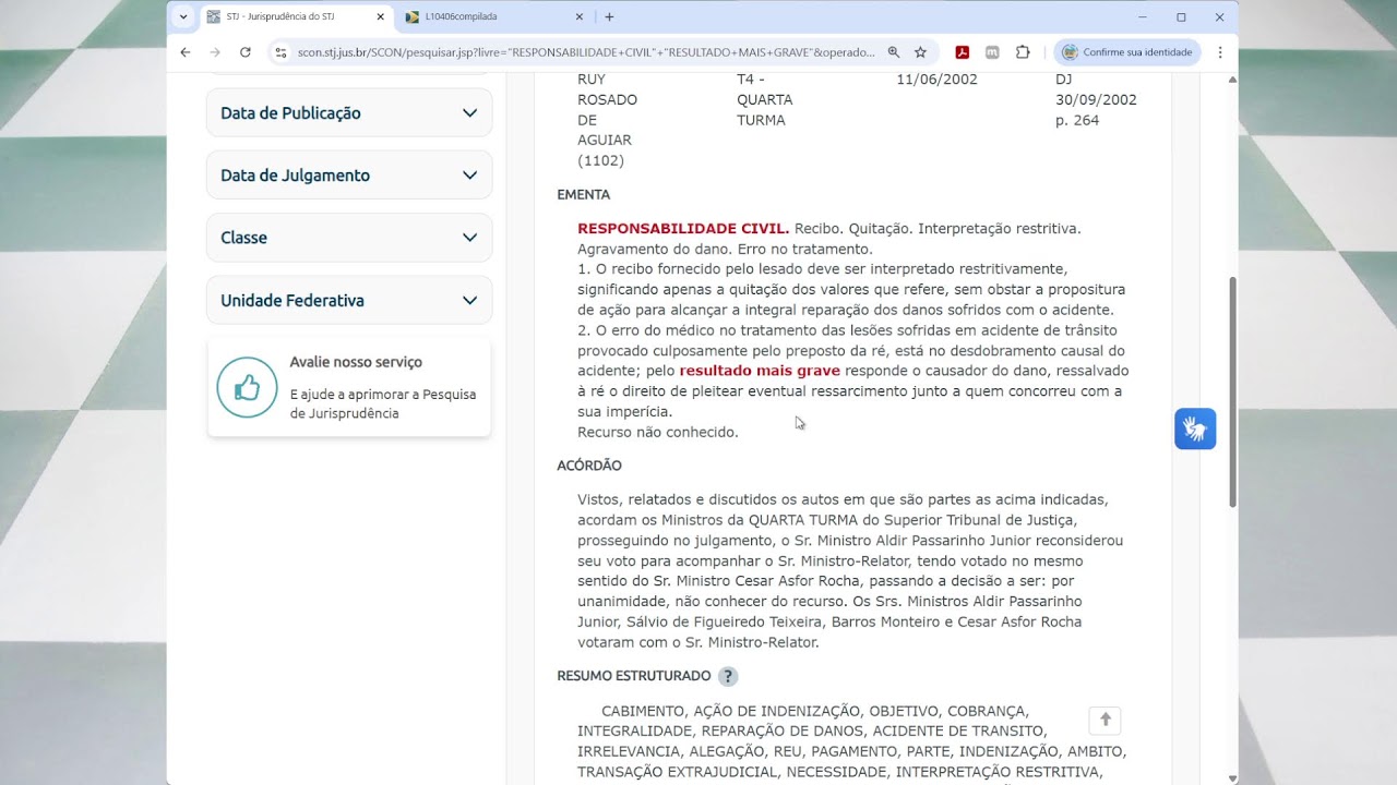 Responsabilidade civil. Dever de indenizar. Teorias do 