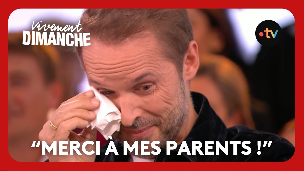 Grande &eacute;motion pour Damien Th&eacute;venot dans Vivement Dimanche !!! 16 novembre 2025