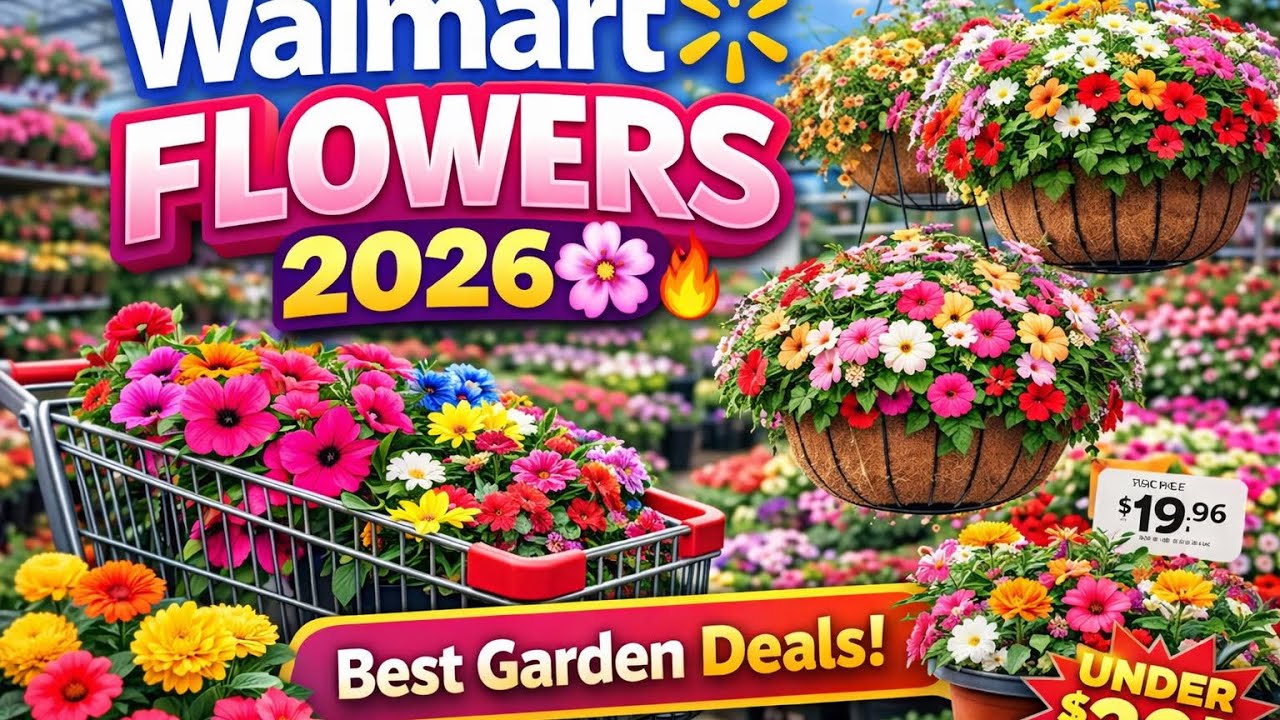 Walmart Garden Center 2026 🌸 POV ASMR Spring Reset & Rare Plants!