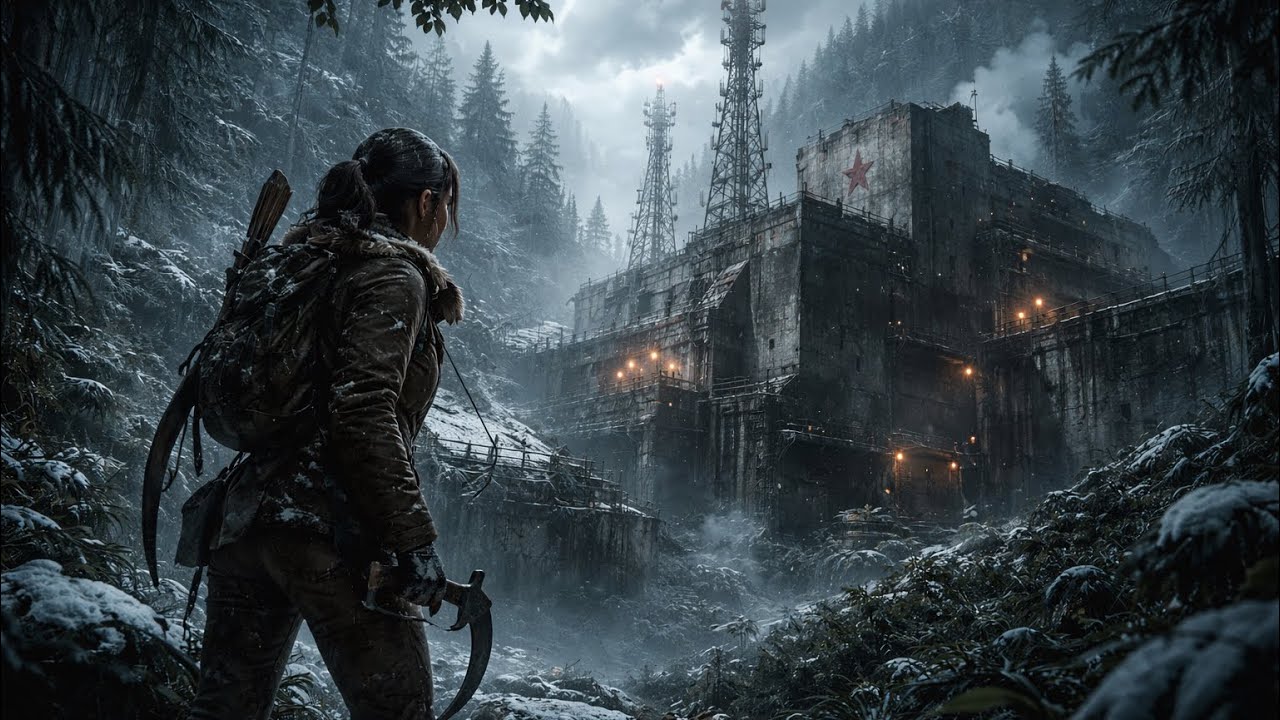 Serbia’s frozen Soviet ruins weren’t meant to be explored | Rise of the Tomb Raider™ {NO COMMENTARY}