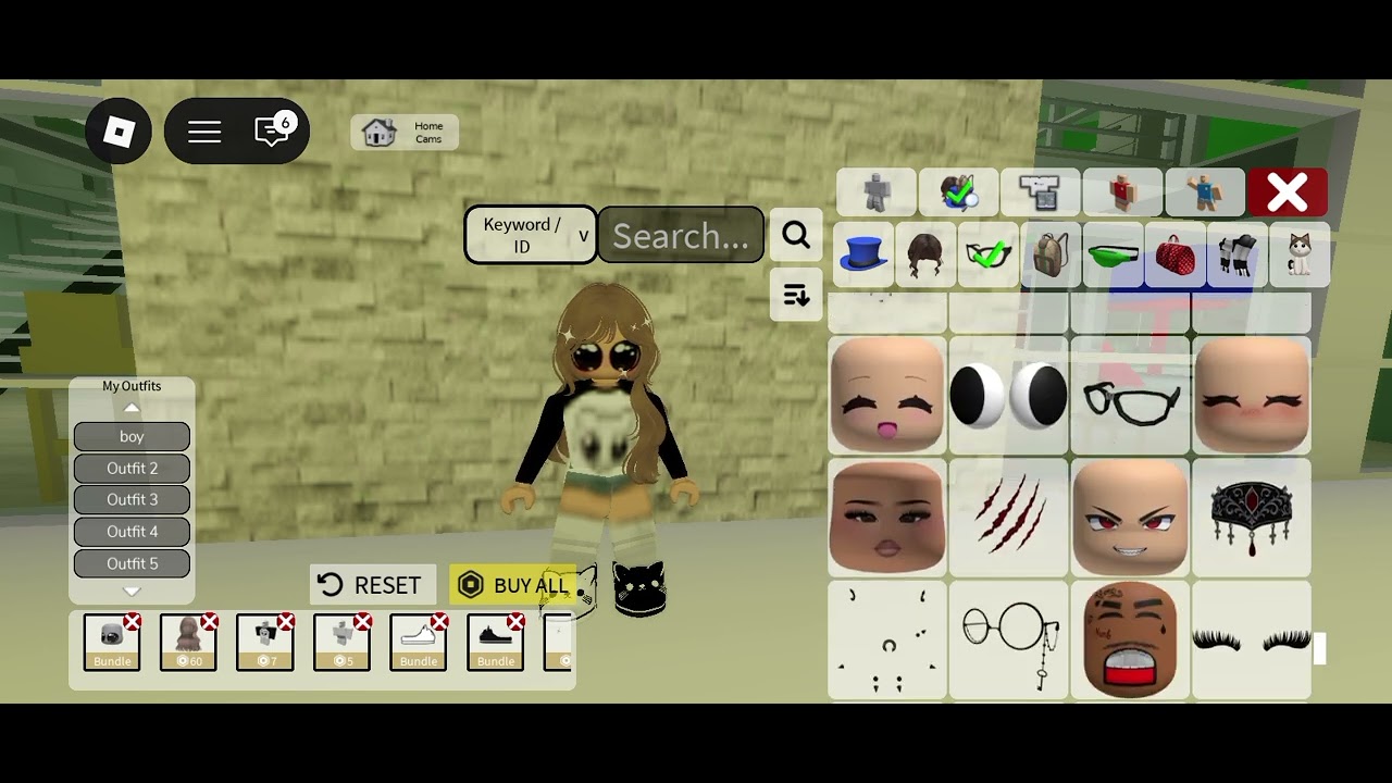 Making an avatar Brookhaven first Roblox vid don't judge