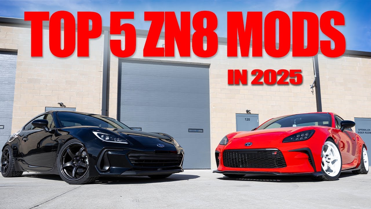 TOP 5 BEST modifications in 5 minutes for your BRZ/GR86 in 2025