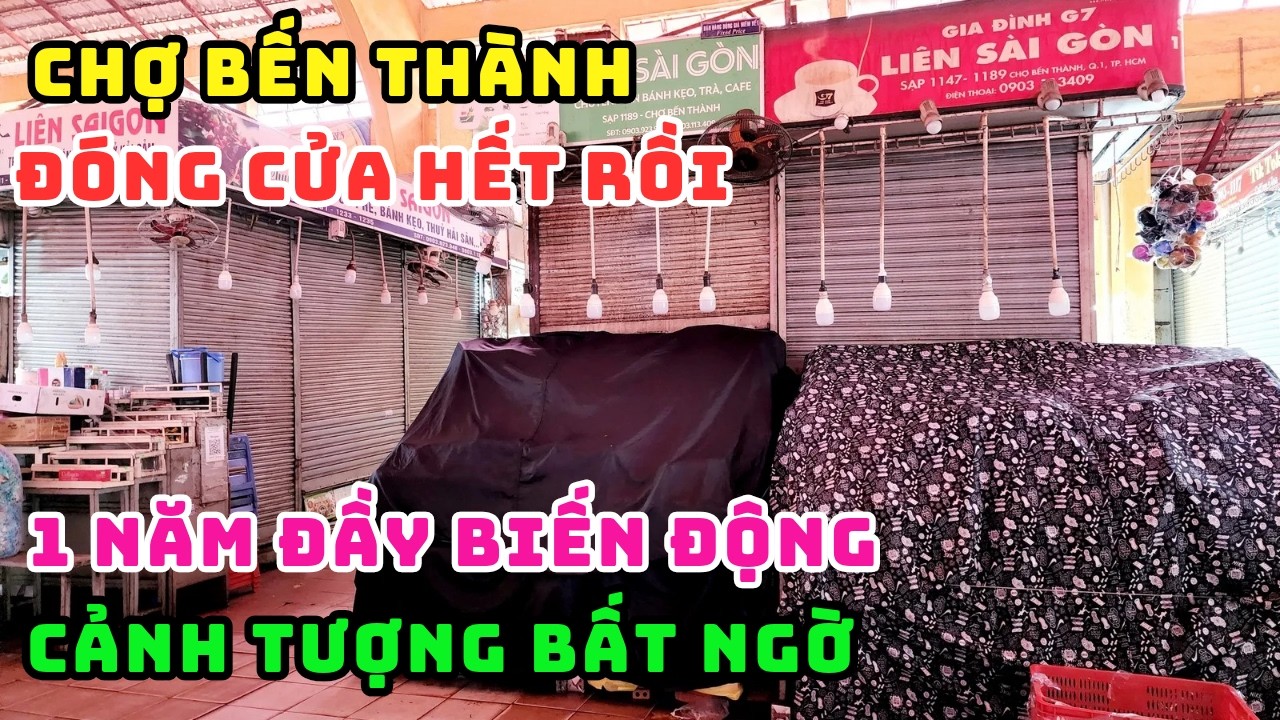 NGỠ NGÀNG CẢNH TƯỢNG BÊN TRONG CHỢ BẾN THÀNH TẾT 2026, NGÀY KHÁC BIỆT HIẾM HOI NHẤT TRONG NĂM