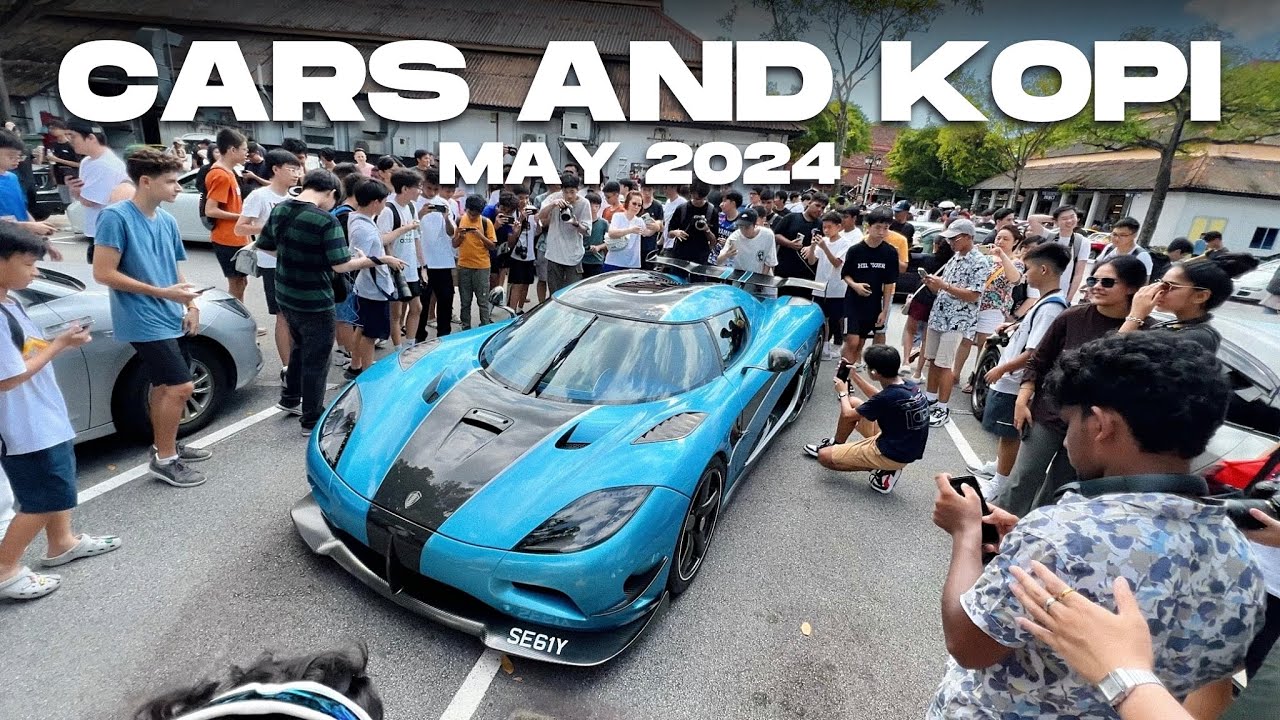 Koenigsegg Agera и Countach ЗАКРЫВАЮТ КРУПНЕЙШИЕ В Сингапуре автосалоны и Kopi Meet: автолюбители...