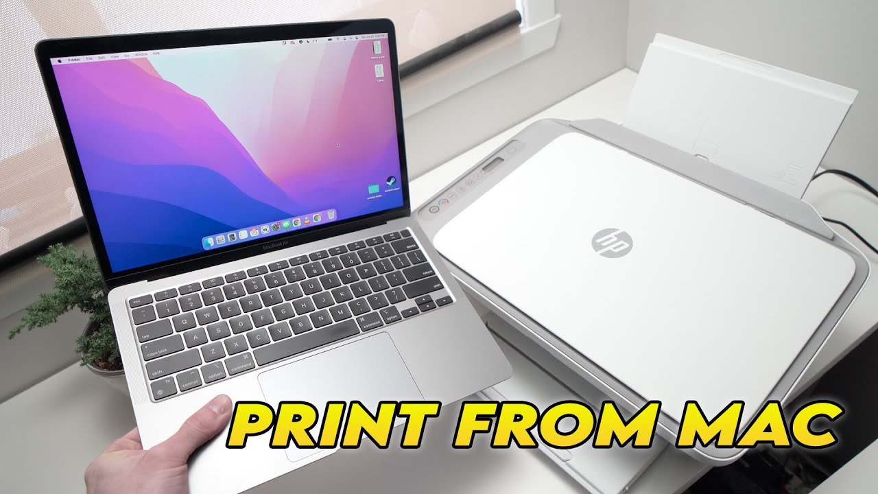 How to Setup HP Deskjet Printer With Mac Computer to Print & Scan over Wi-Fi