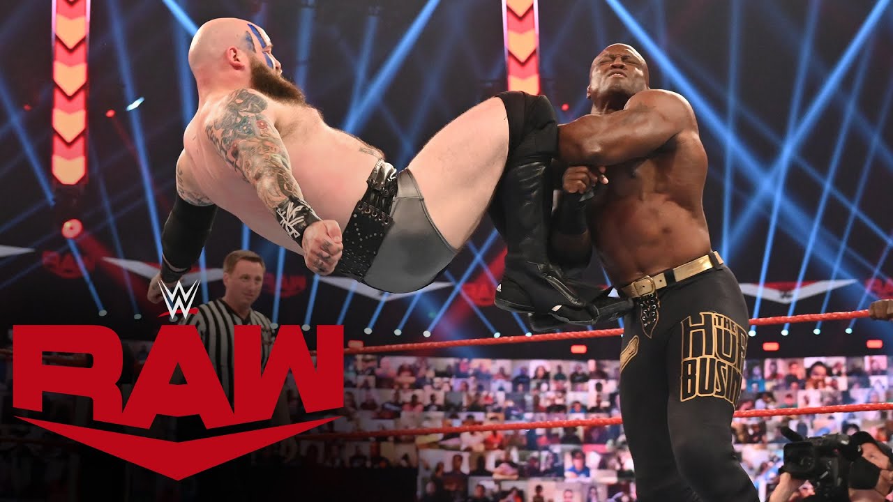 The Viking Raiders, Apollo Crews & Ricochet vs. The Hurt Business: Raw, September 7, 2020
