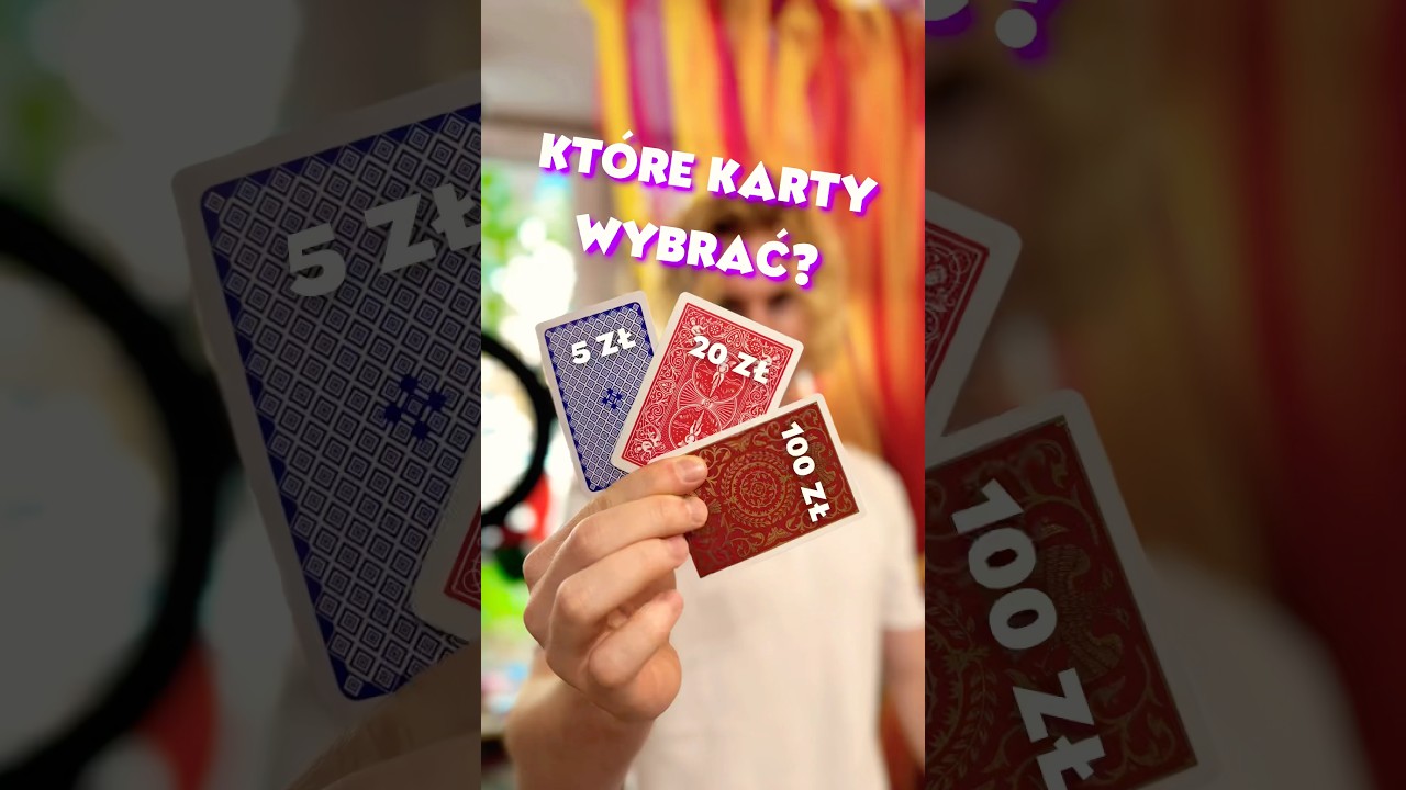 Jakie karty wybrać? 🤨 @zloty_gm  wyjaśnia temat 😎 #kuglarstwo #karty #magia