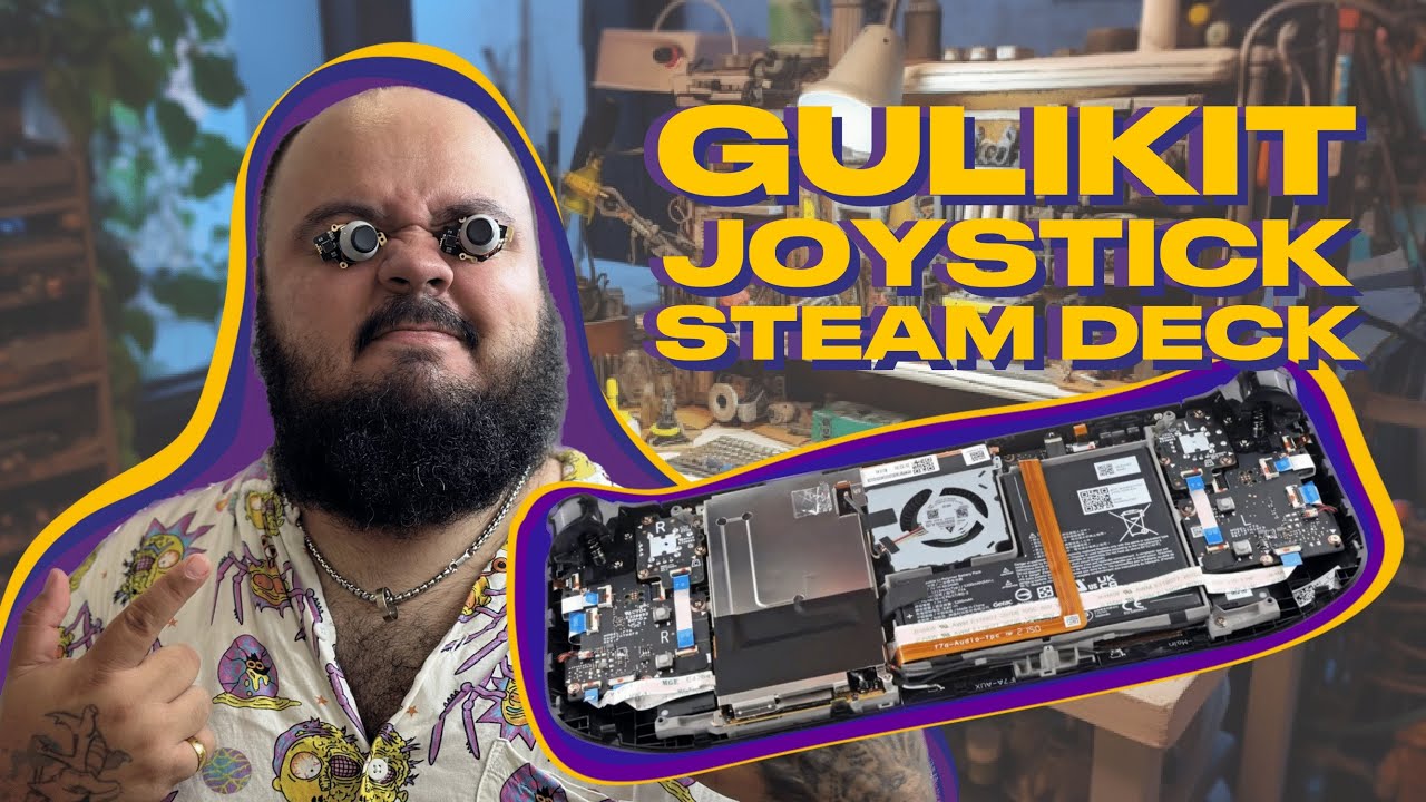 Steam Deck:  Não tenha problemas com Controles - Gulikit