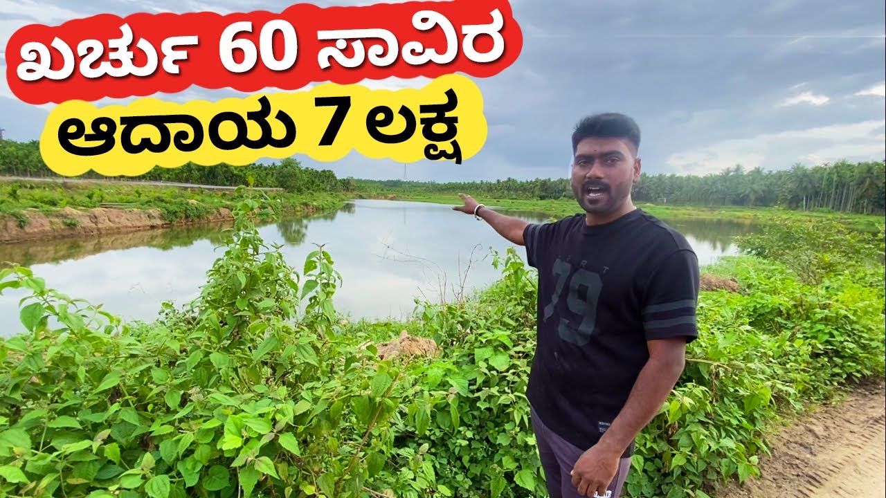 ಕೇವಲ 6 ತಿಂಗಳಿಗೆ ನಾನು ಗಳಿಸಿದ್ದು | Best Farming Business Ideas in Kannada | Fish Farming #kannada