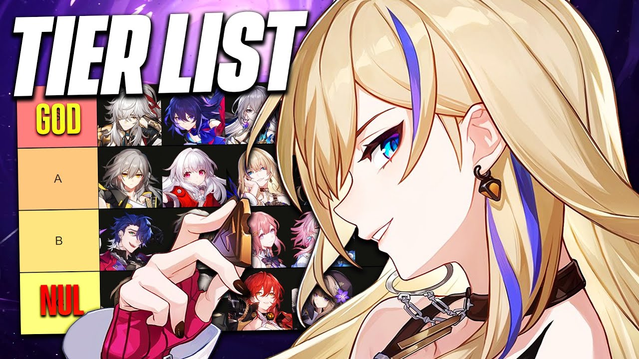 TIER LIST 1.0 À JOUR ! Le Meilleurs et Pires Perso en End Game (avec Jing Yuan) - Honkai Star Rail