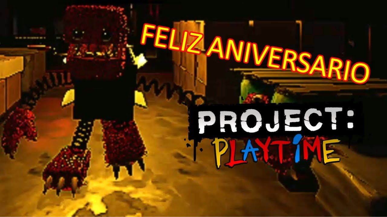Feliz aniversario de 3 anos Project Playtime