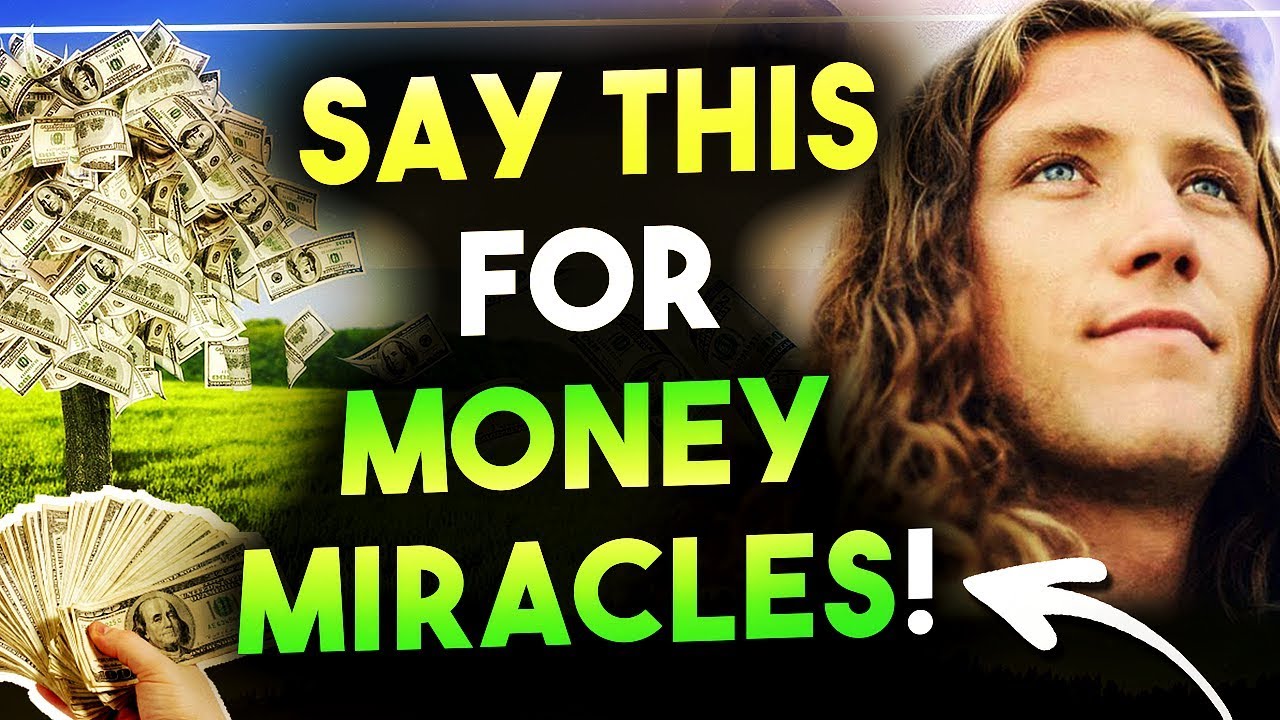 Say This To MANIFEST MONEY MIRACLES 💰 Attract HUGE Amounts of Money!!!  (Law of Attraction)