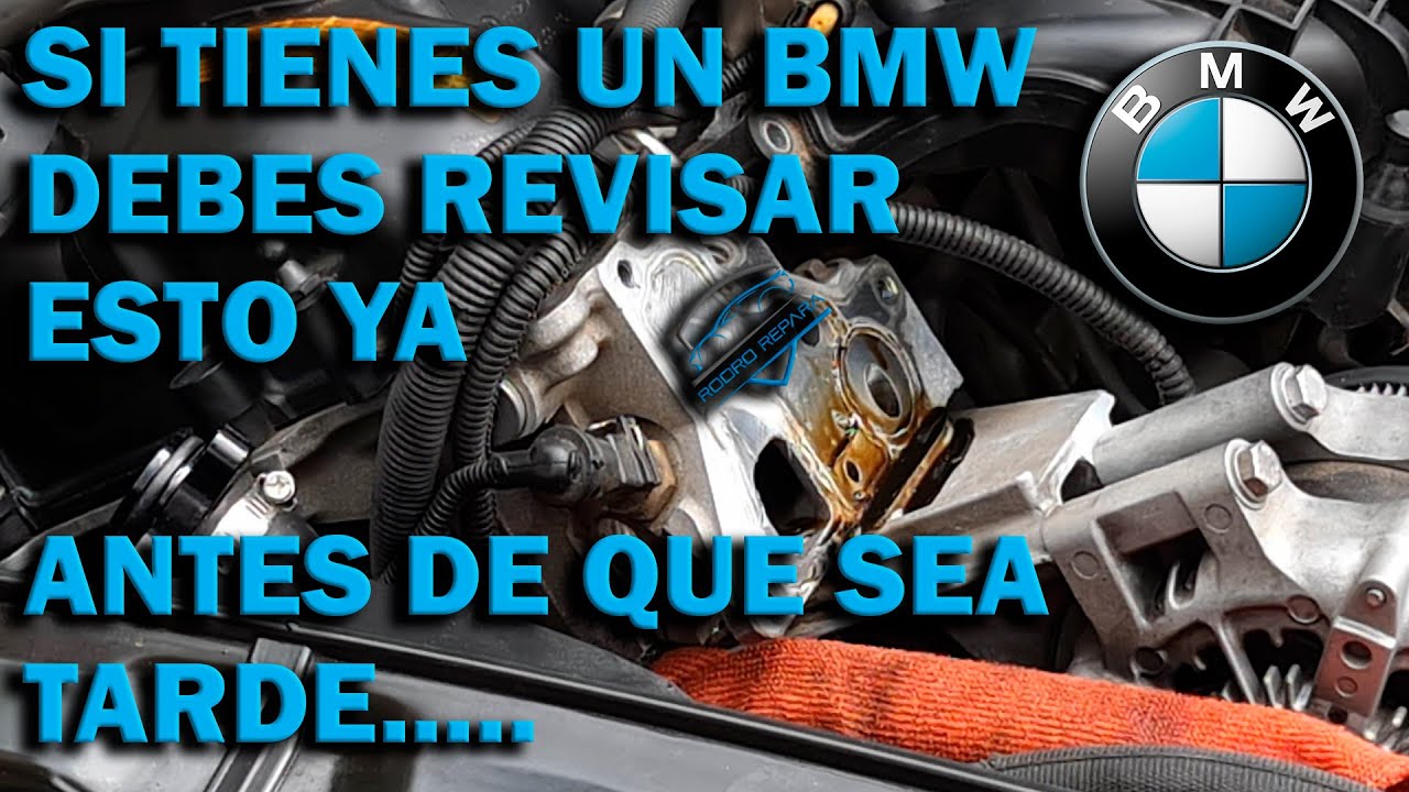 Tienes fugas cerca del filtro de aceite en tu BMW? Cambia estos empaques antes de que sea tarde!!