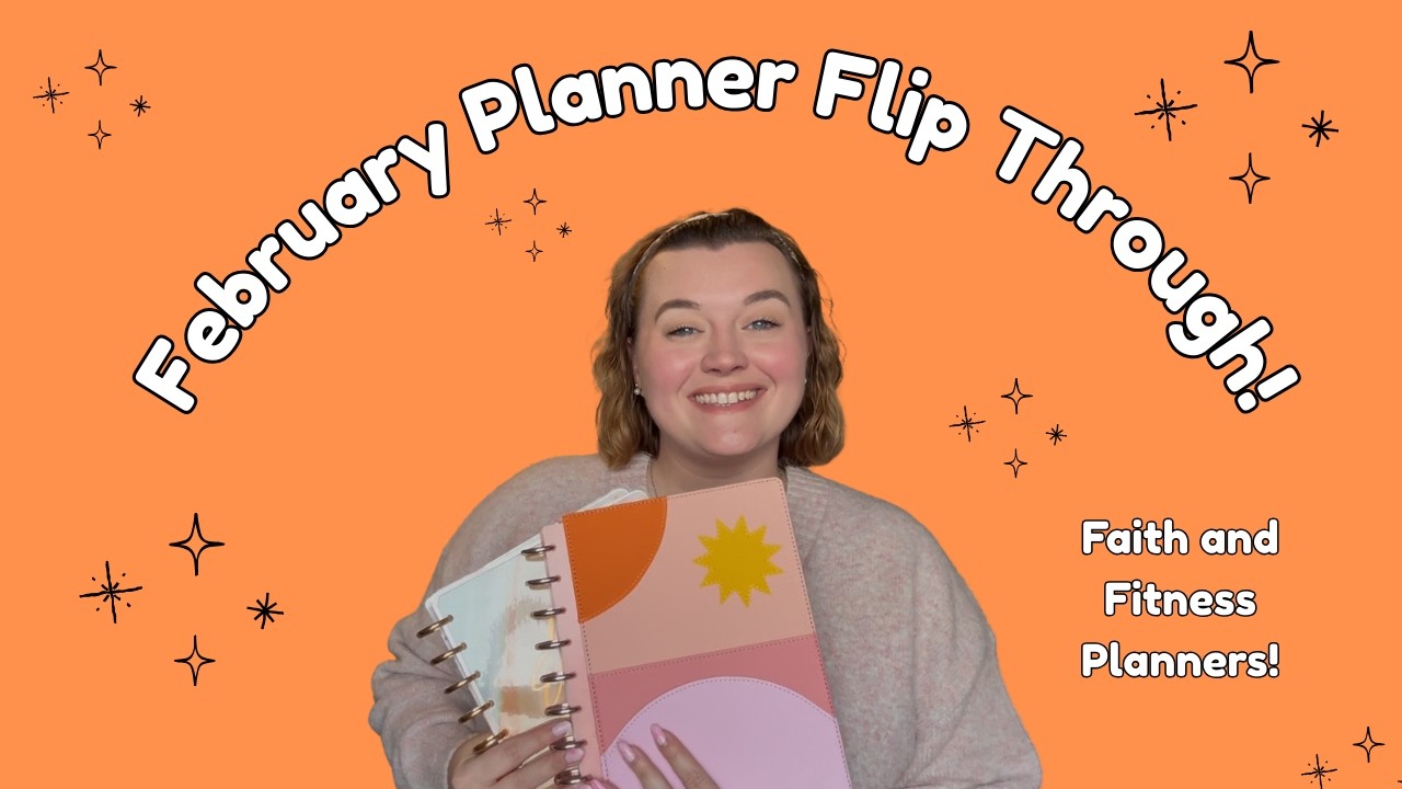 Классический ежедневник Faith & Dashboard Happy Planner // Флэшбэк на февраль // После ручки