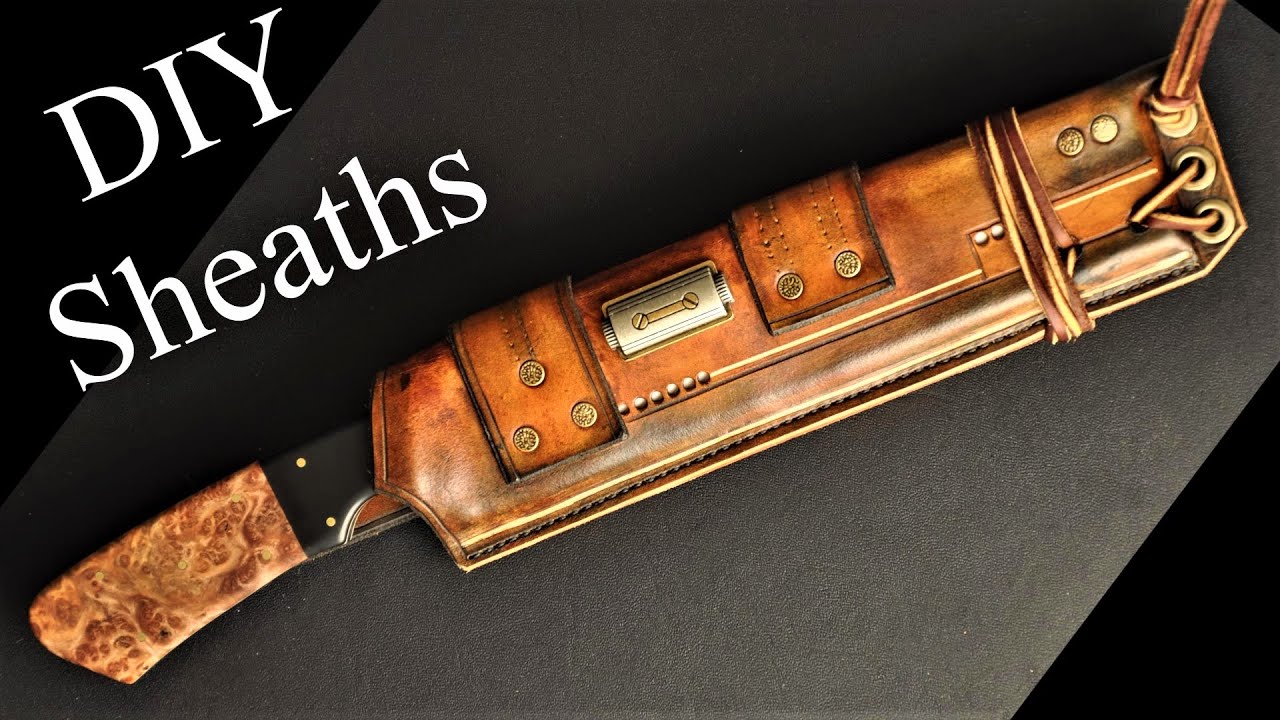 Make Leather Knife Sheath