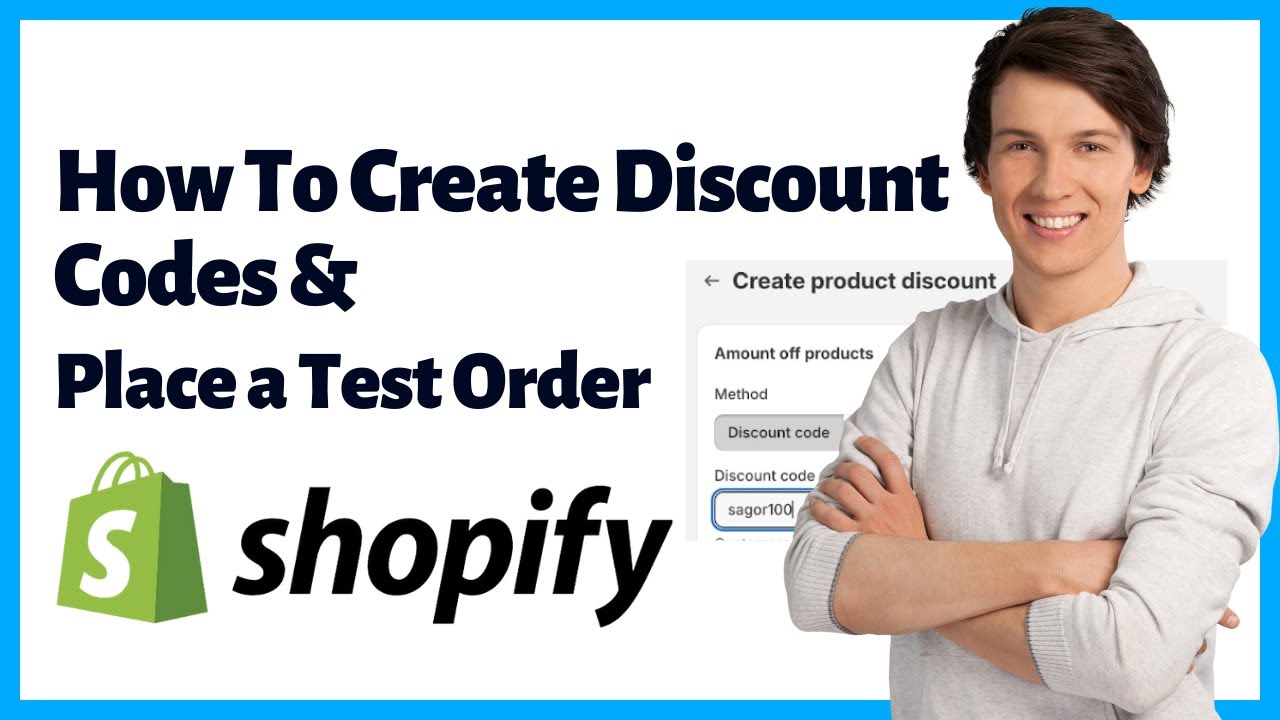 How To Create Discount Codes & Place a Test Order in Shopify Without Payment Method