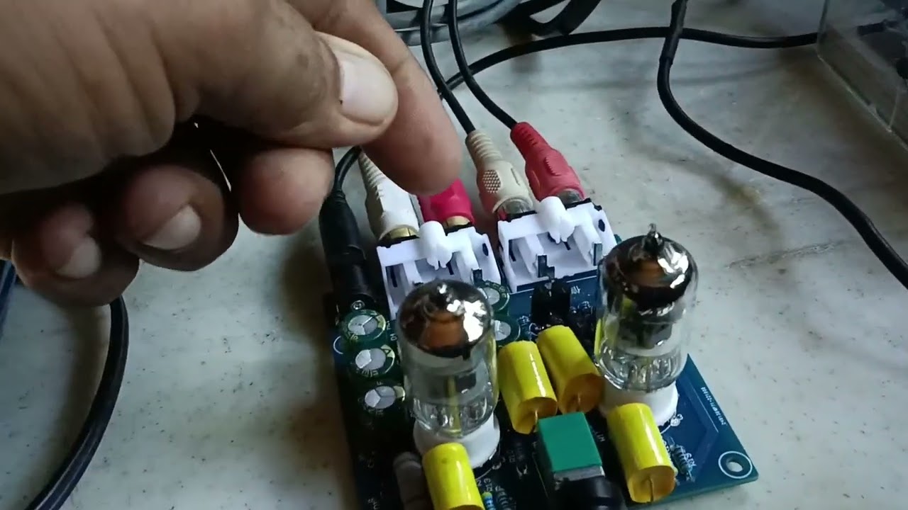 6J1 Tube Valve Preamplifier, Unboxing, Assembling, Testing