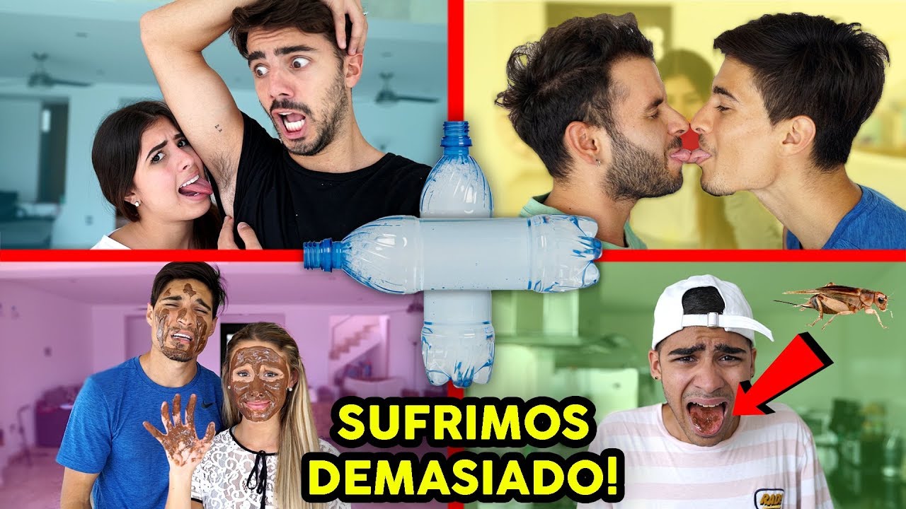 EL JUEGO DE LA BOTELLA EXTREMO!! *dolor y sufrimiento*