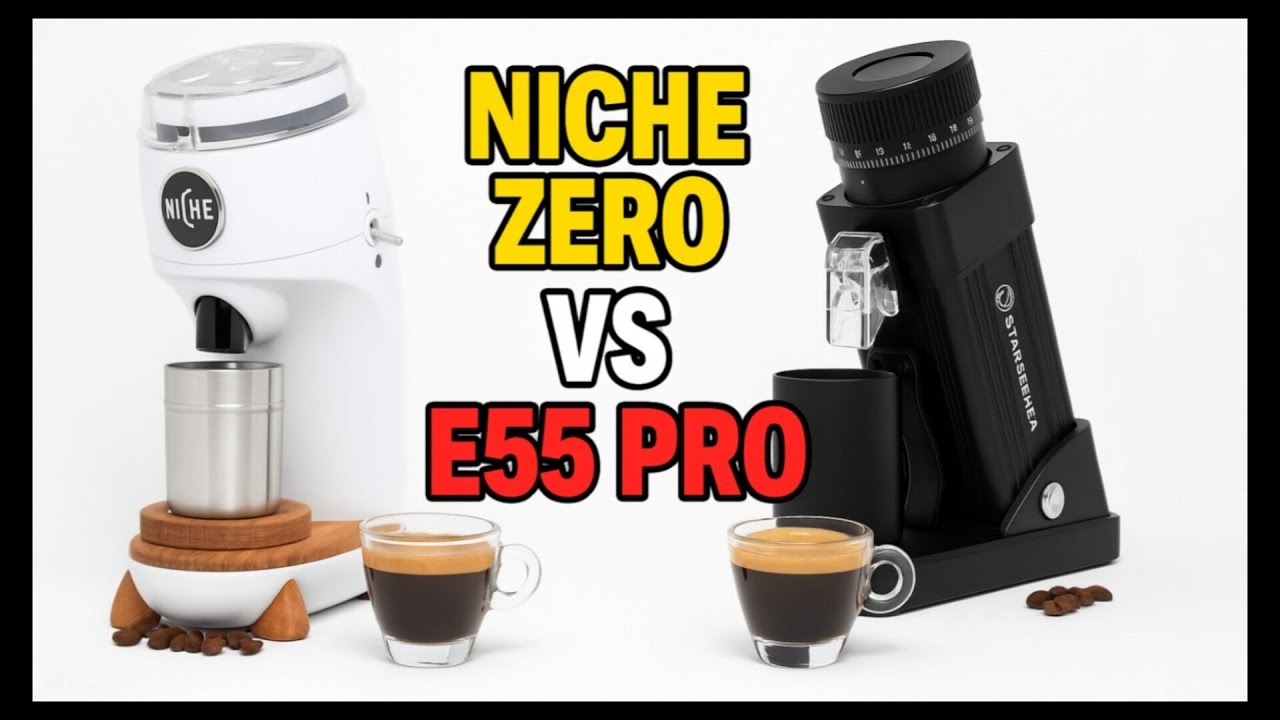 Grinder face-off: Niche Zero vs E55 Pro!
