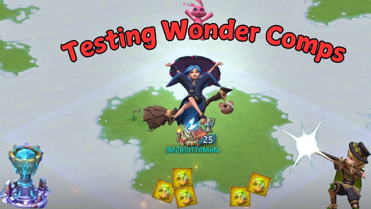 LETS TEST WONDER COMPS IN LORDS MOBILE WITH EZTRAPZ