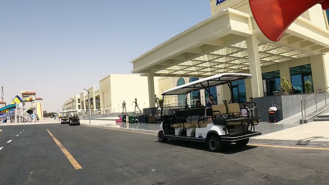 Rundfahrt durch Albatros Makadi resort 2025