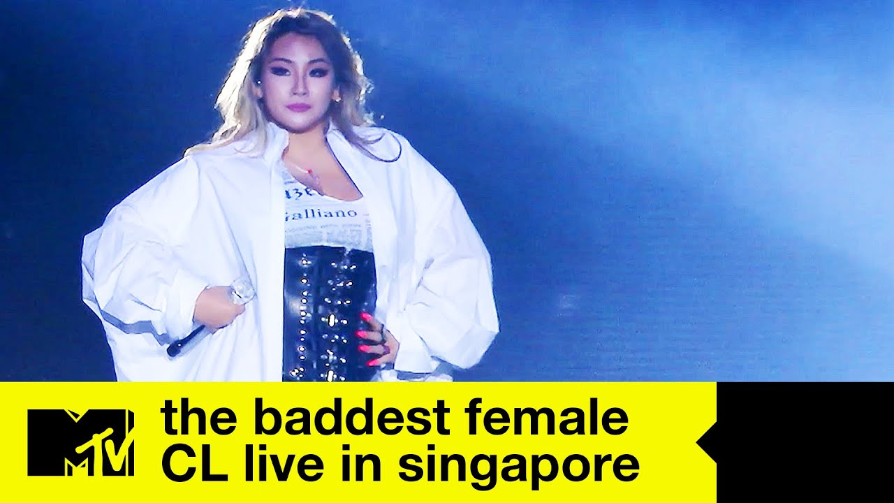CL - 'The Baddest Female' | Live In Singapore | MTV Asia