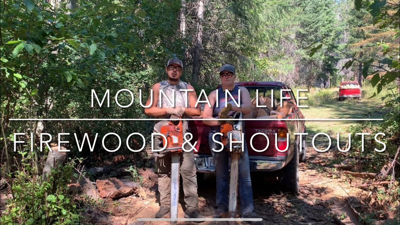 Firewood & Shoutouts | Firewood Splitting Technique 🪓 🔥 🪵 🌲