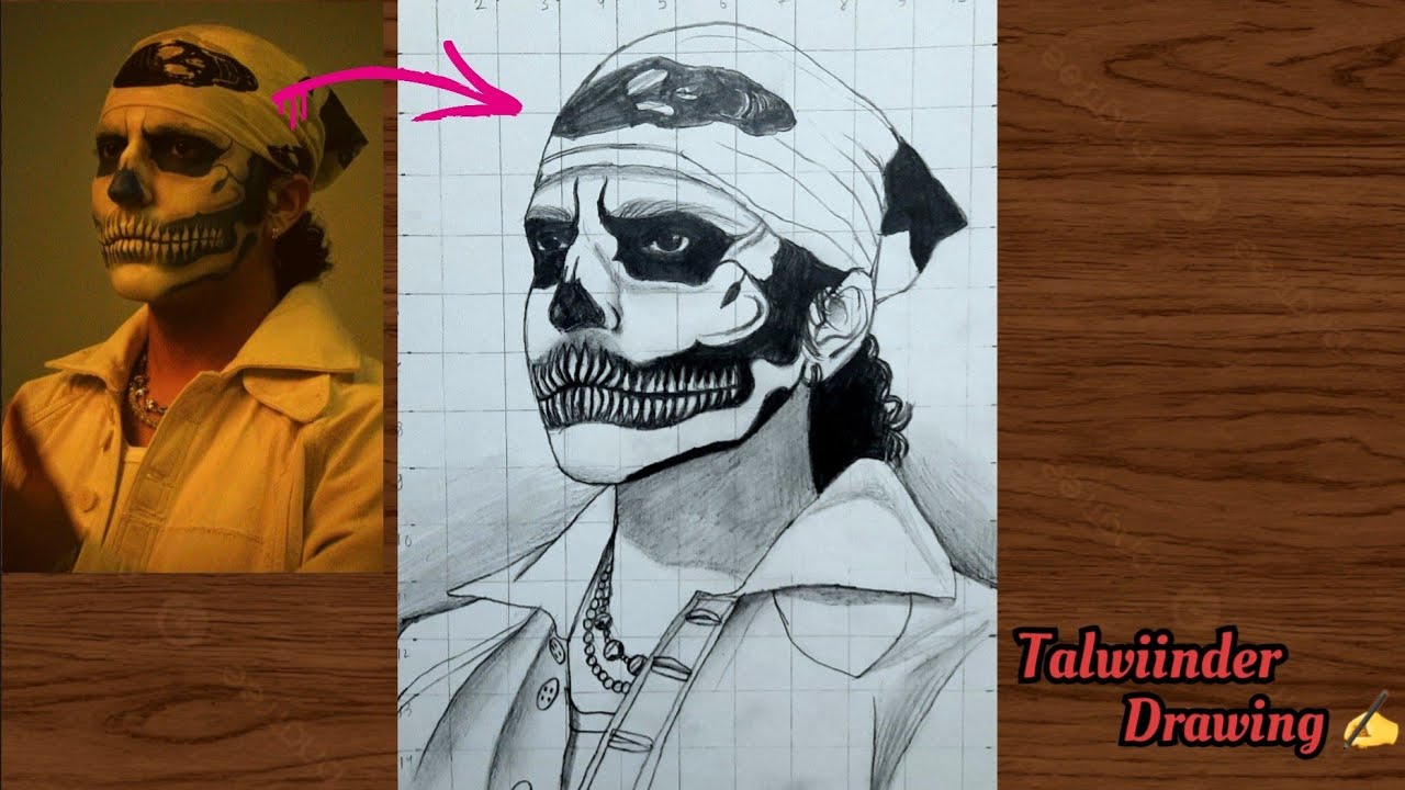 Talwiinder Drawing🔥ll How To Draw Talwiinder Step By Step Drawing Tutorial ll