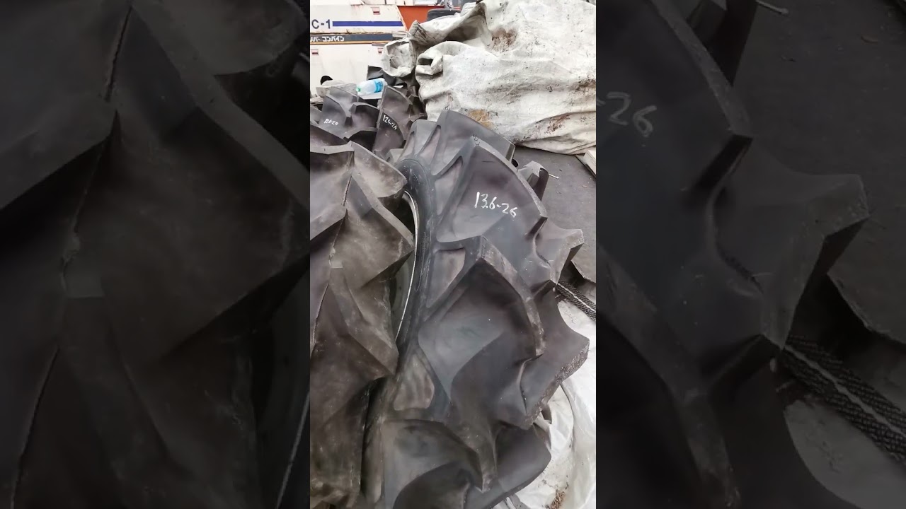ЯПОНСКИЕ КОЛЕСА ДЛЯ МИНИТРАКТОРОВ, FALKEN MT-1 и BRIDGESTONE T13H.