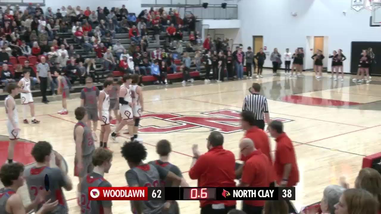 North Clay vs Woodlawn Boys High School Basketball