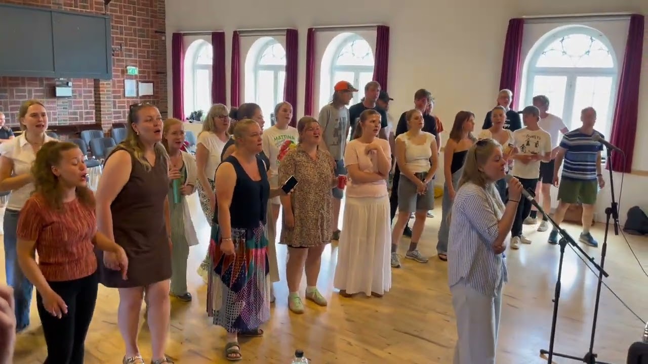 Første orkesterprøve – Vi maler byen rød: The Musical 2 2025 | Nyborg Voldspil