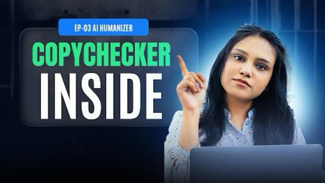 𝗛𝗼𝘄 𝘁𝗼 𝗠𝗮𝗸𝗲 𝗔𝗜 𝗧𝗲𝘅𝘁 𝗦𝗼𝘂𝗻𝗱 𝗛𝘂𝗺𝗮𝗻 | 𝗖𝗼𝗽𝘆𝗖𝗵𝗲𝗰𝗸𝗲𝗿 𝗔𝗜 𝗛𝘂𝗺𝗮𝗻𝗶𝘇𝗲𝗿 𝗧𝘂𝘁𝗼𝗿𝗶𝗮𝗹 | 𝗘𝗣-𝟬𝟯