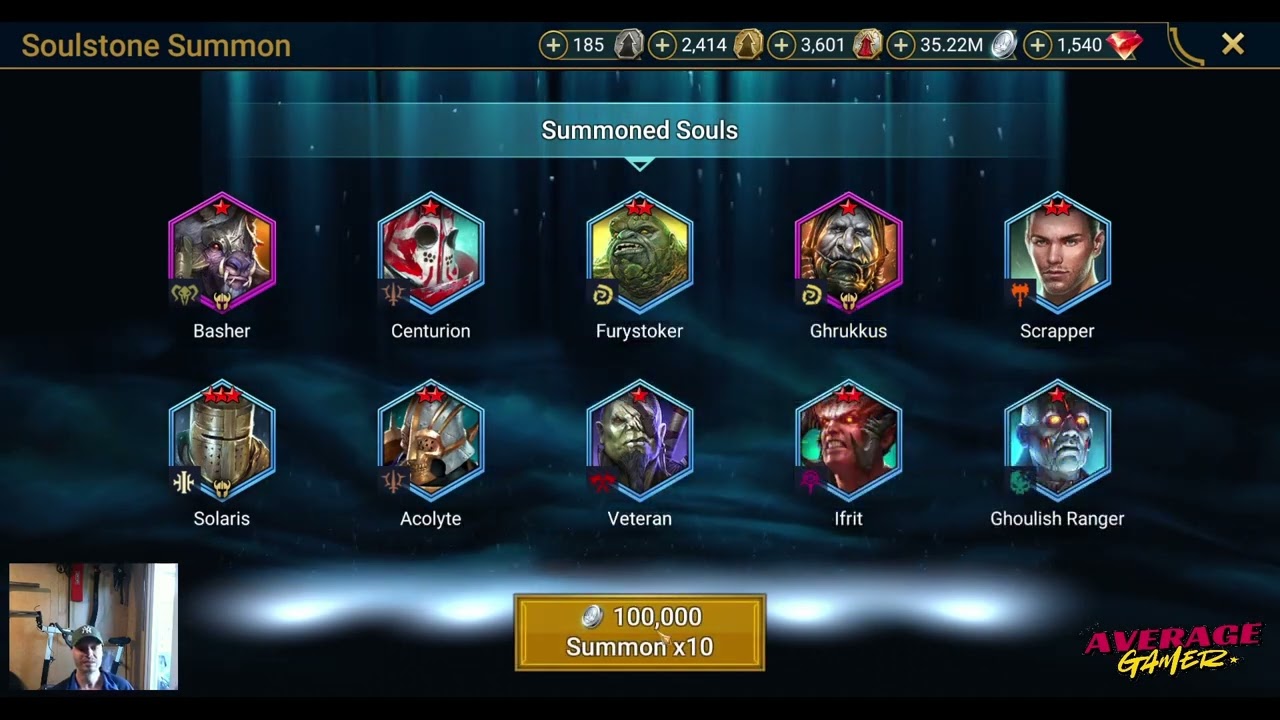 Raid Shadow Legends: Soul Stone Summoning