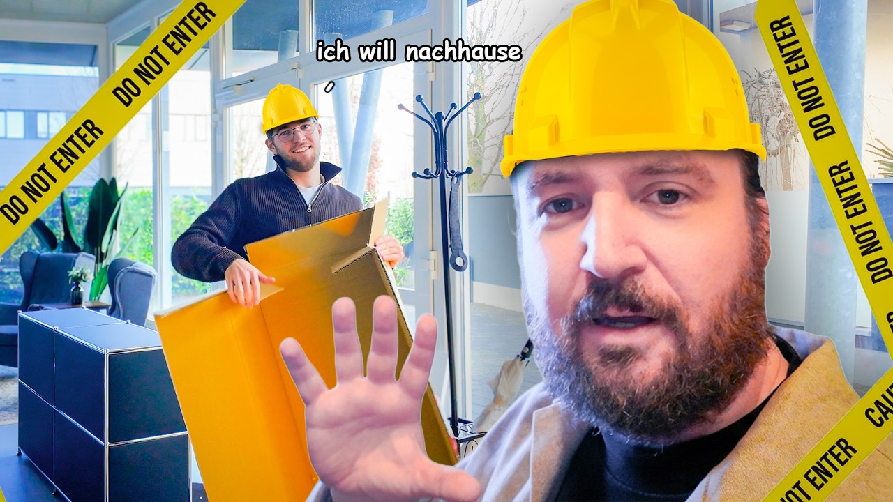 Das OFFICE wird immer SCHÖNER und SMARTER ich lasse unseren Praktikanten schuften
