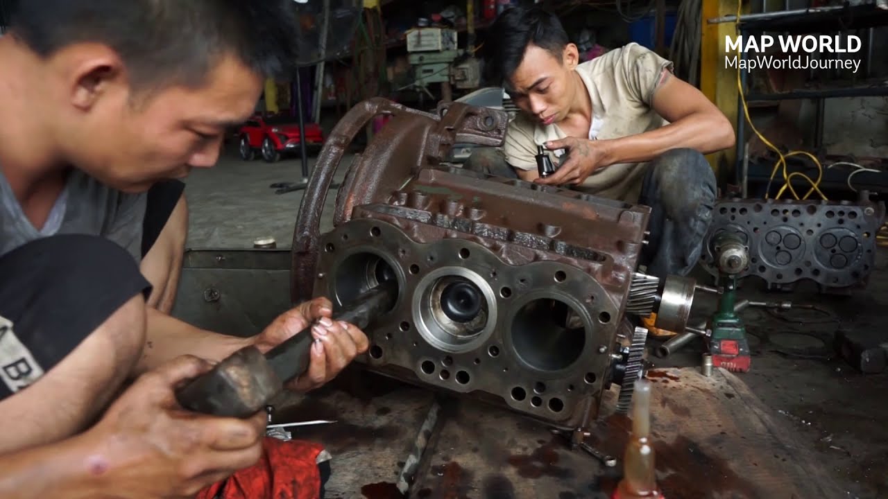 The Mechanic's Diesel Engine Restoration Was Amazing | VietNam