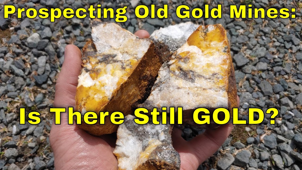 Gold Prospecting & Sampling Old Gold Mines For Forgotten Gold