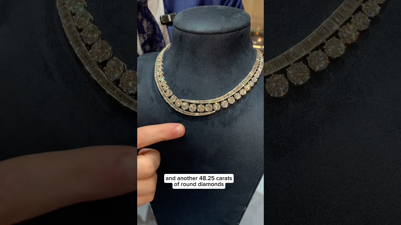 Harry Winston Diamond Necklace, 68.25 Carats