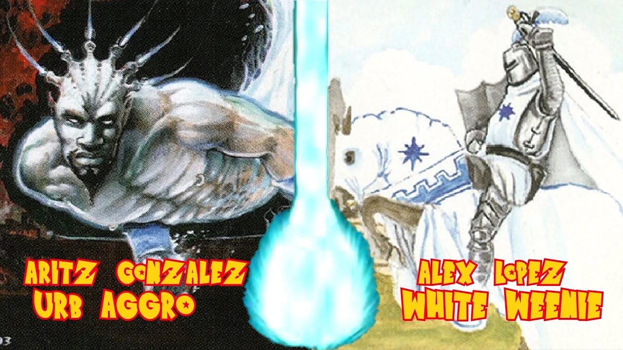 MTG Old School - ENNO Liga 2023 - Torneo Octubre (Ronda 2) - [URb Aggro] VS [White Weenie]
