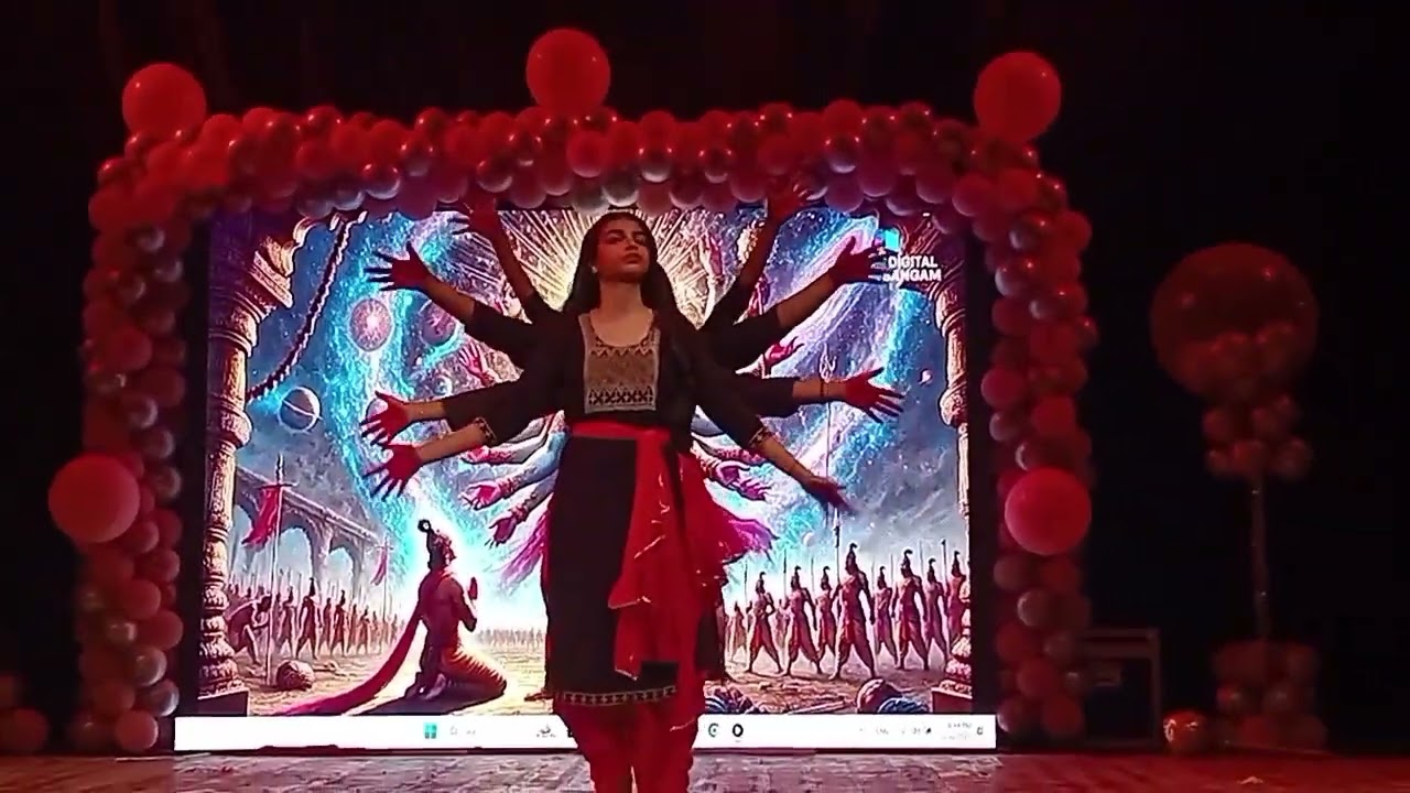 Shilpa Sangeet mahavidyalaya.@नागरी नाटकमंडली#समूहनृत्य#महाभारत###