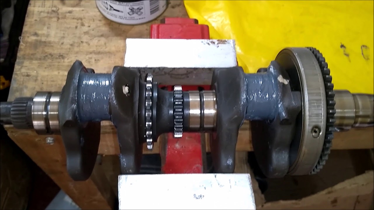 Motor CBR 450 Montagem bielas CBR 450