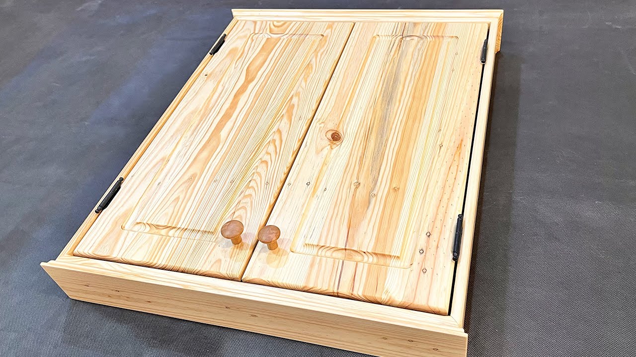 Making a small cabinet from pallets