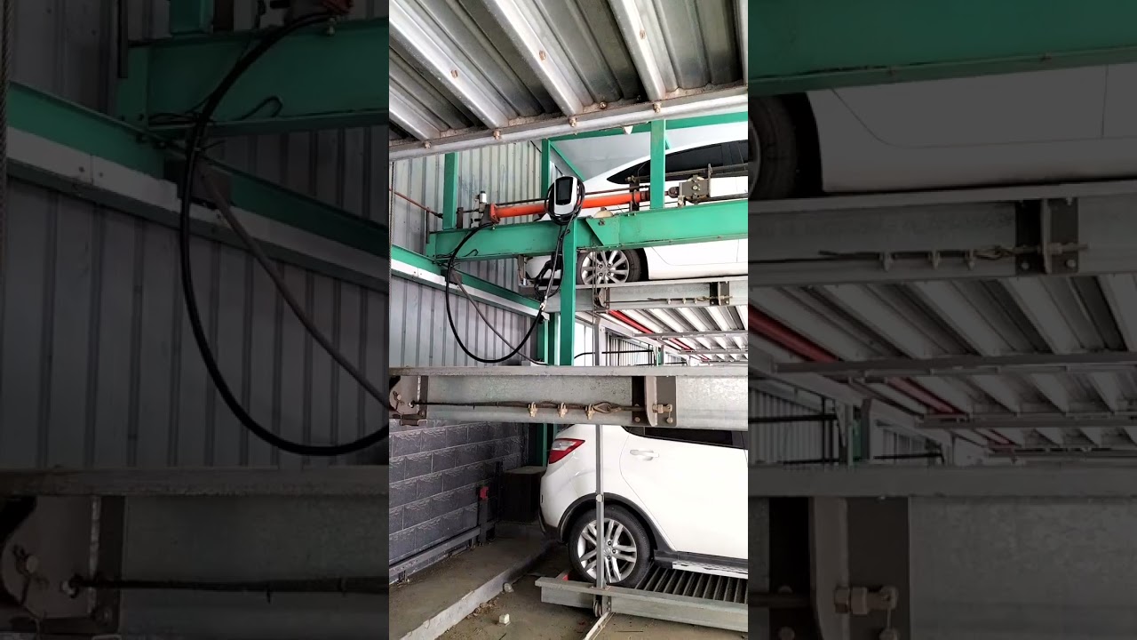 Puzzle parking system EV charging system