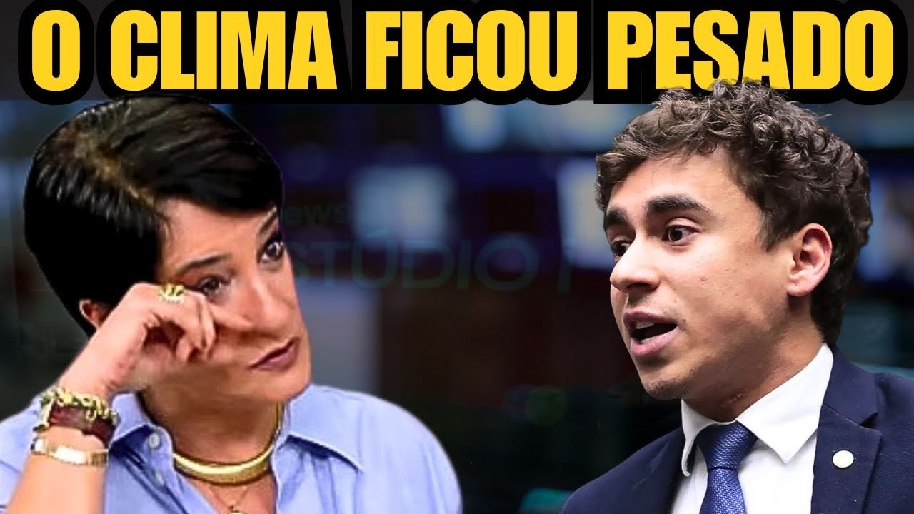 🤣Jornalista da Globo ri de famílias cristãs e Nikolas dá resposta sem anestesia
