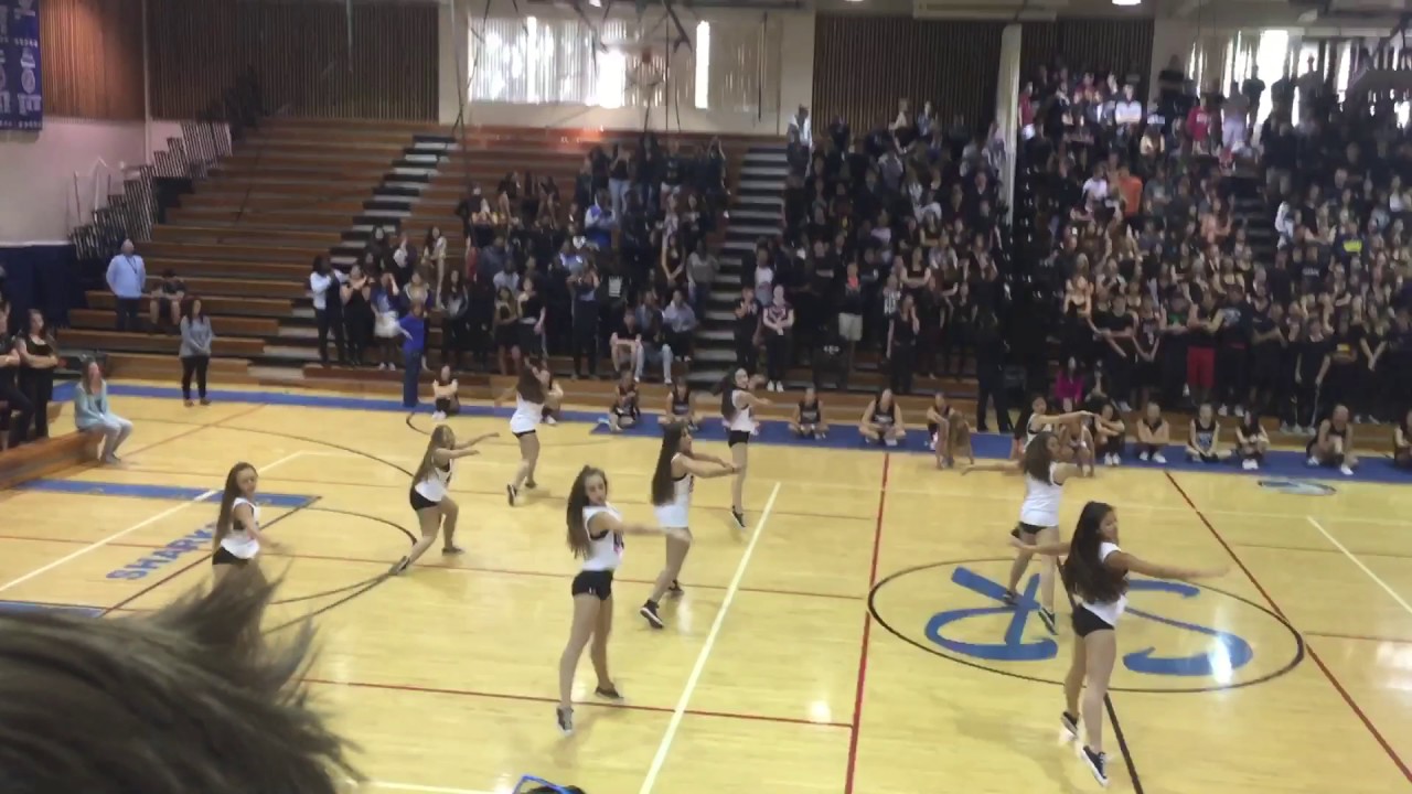 Spanish River Dance Team Senior Pep Rally 2016-17