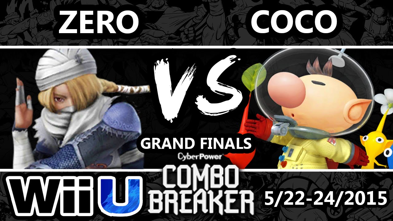 Combo Breaker - ZeRO (Sheik) Vs. COCO (Olimar) SSB4 Grand Finals - Smash Wii U - Smash 4