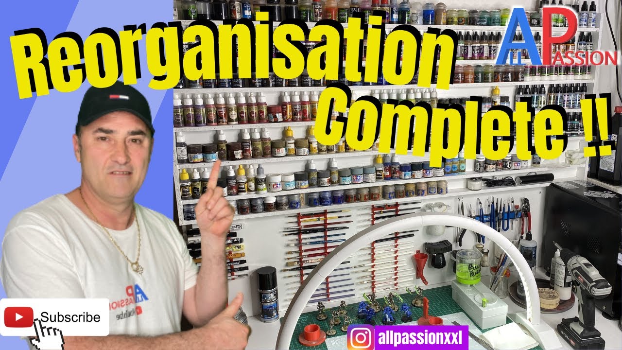 Mon SETUP PEINTURE DIY / supports, pinceaux, outils / setup painting