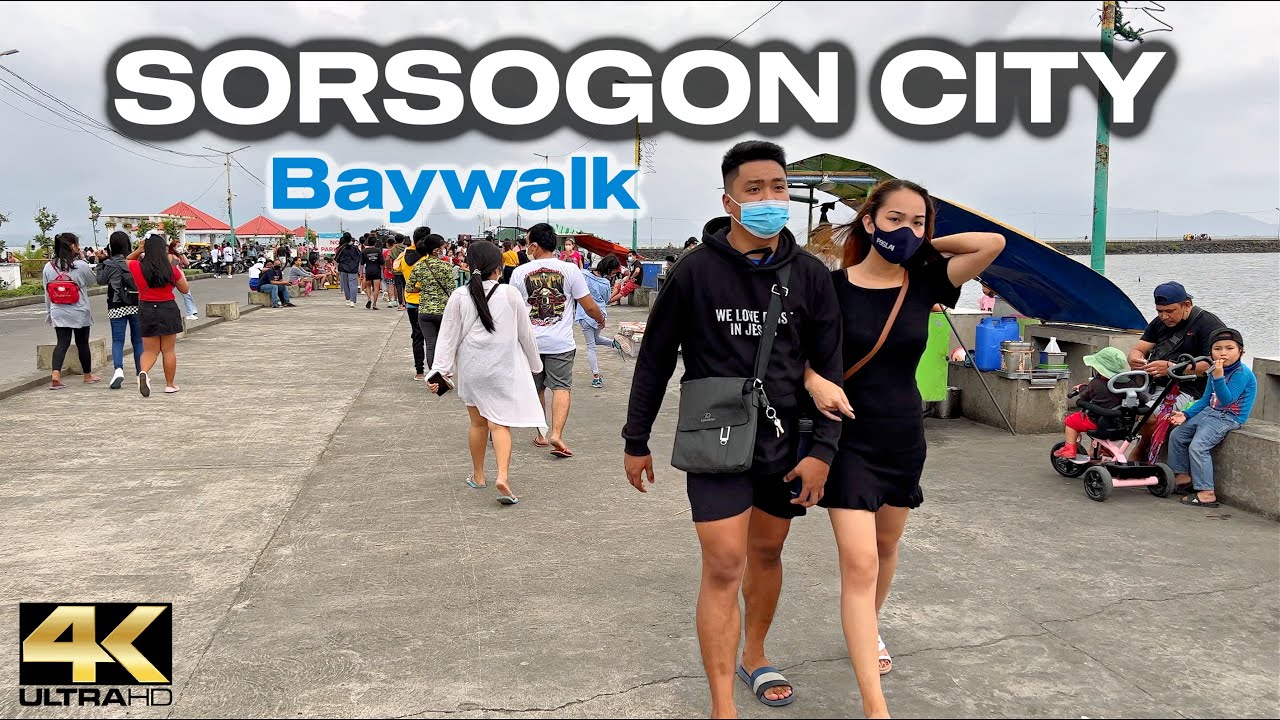 Strolling Around the SORSOGON CITY Pier in Sorsogon Bicol Philippines [4K]